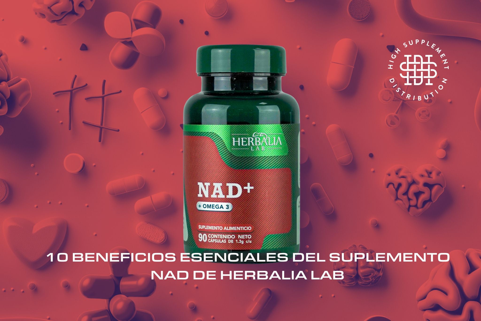 10 Beneficios Esenciales del Suplemento NAD de Herbalia Lab