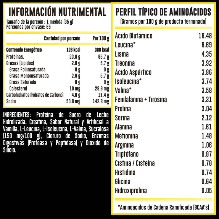 Advance Nutrition | Hydrotein | Proteína de suero de leche hidrolizada