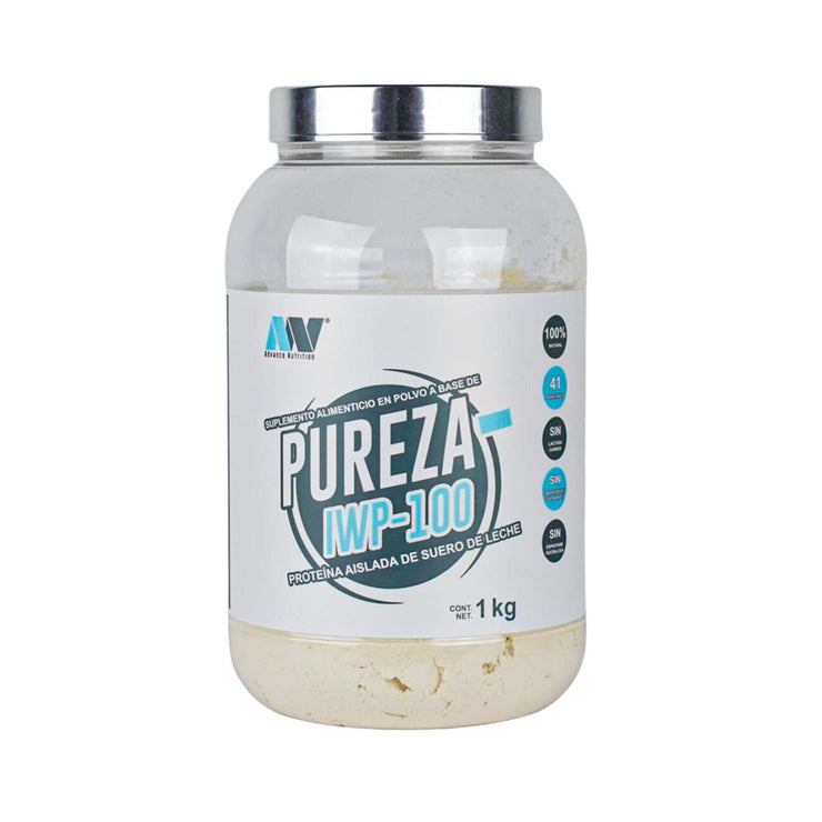 Advance Nutrition | Pureza IWP-100 | Proteína Aislada de suero de leche | Cero Carbohidratos