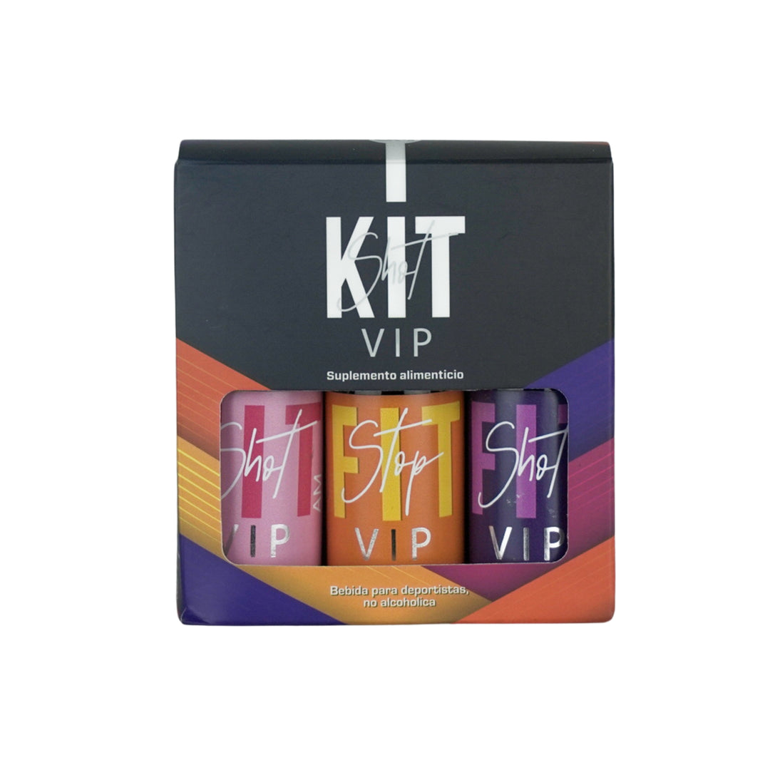 Fit On Kit VIP Shot | Energizante Matutino, Control de Peso y Detox Nocturno  Suplemento Diario Completo