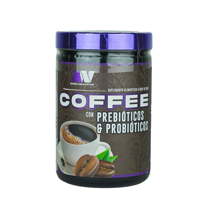 Advance Nutrition Coffee Fit con Probióticos y Prebióticos | Café con 500 Millones de UFC de Probióticos - 360 g