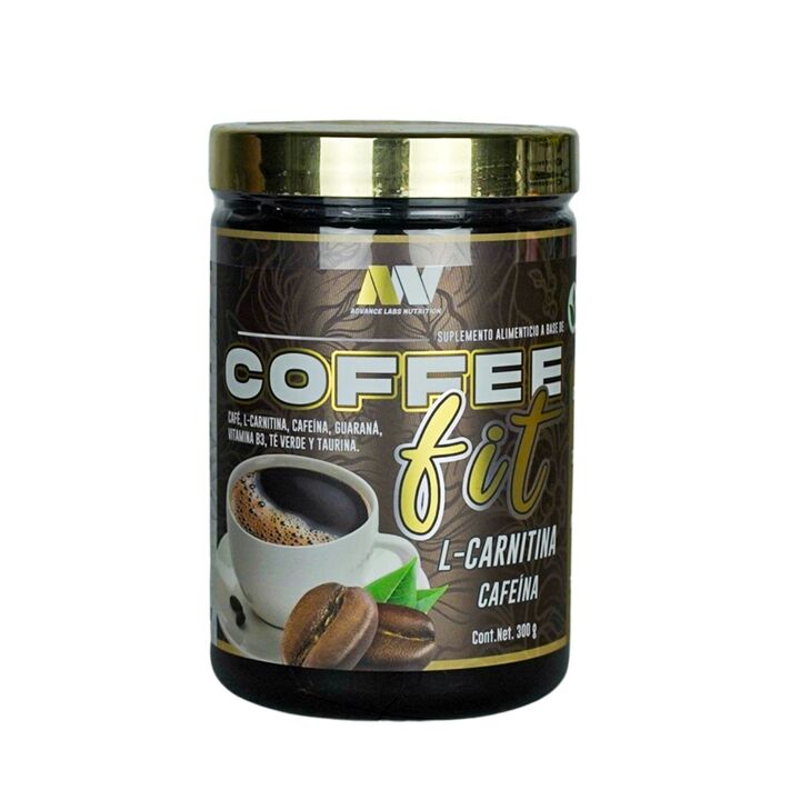 Coffee Fit de Advance Nutrition – Potente Mezcla de Café, Guaraná y Vitaminas, 300g