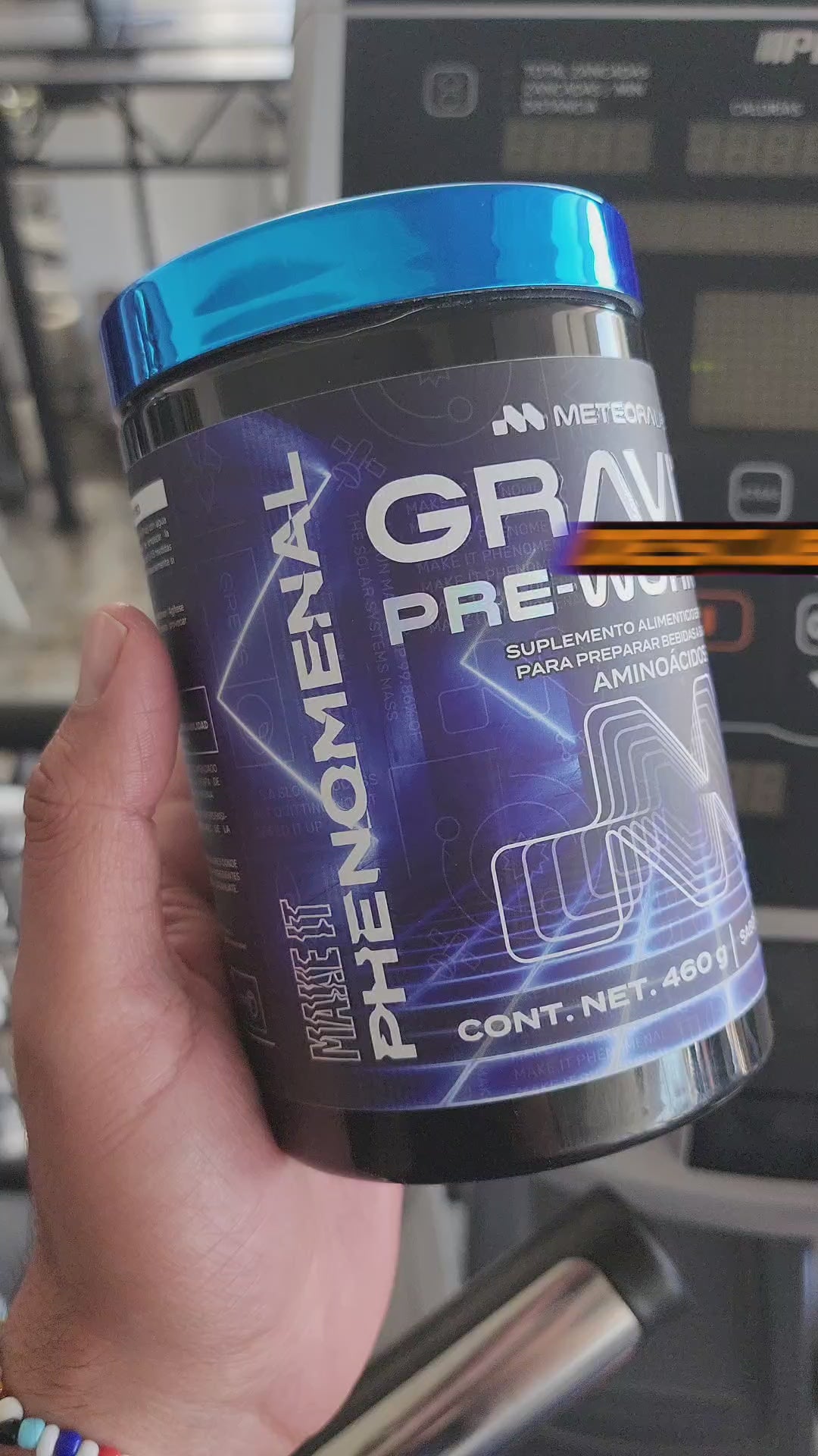 Meteora Labs | Gravity Pre-Workout | 60 Servicios