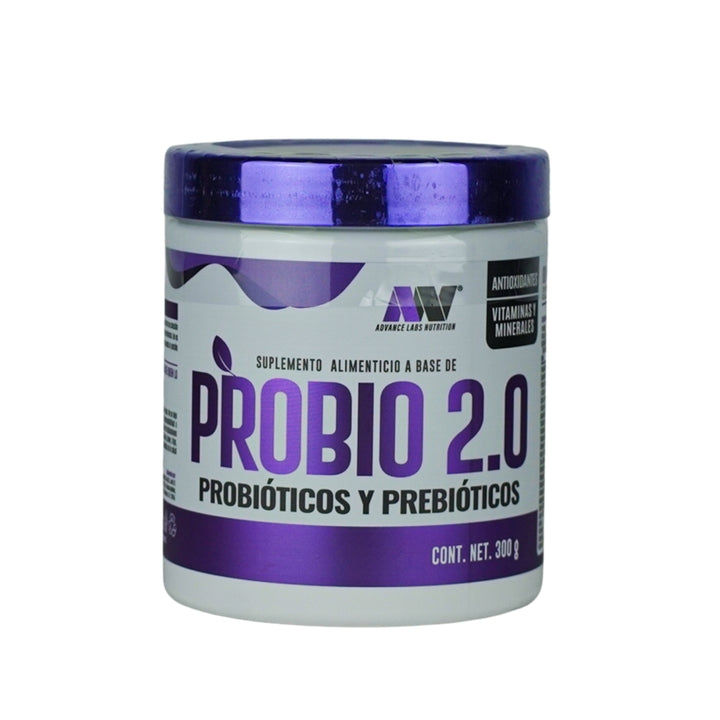 Advance Nutrition Probio 2.0 - Suplemento con Probióticos y Prebióticos - Con Vitaminas y Minerales | 300g