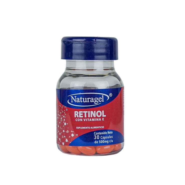 Naturagel | Retinol con Vitamina E | Salud Visual y Cuidado de la Piel