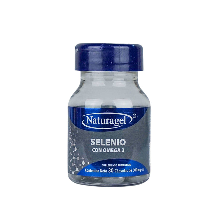 Naturagel | Selenio con Omega 3 | Protección Antioxidante y Soporte Tiroidal