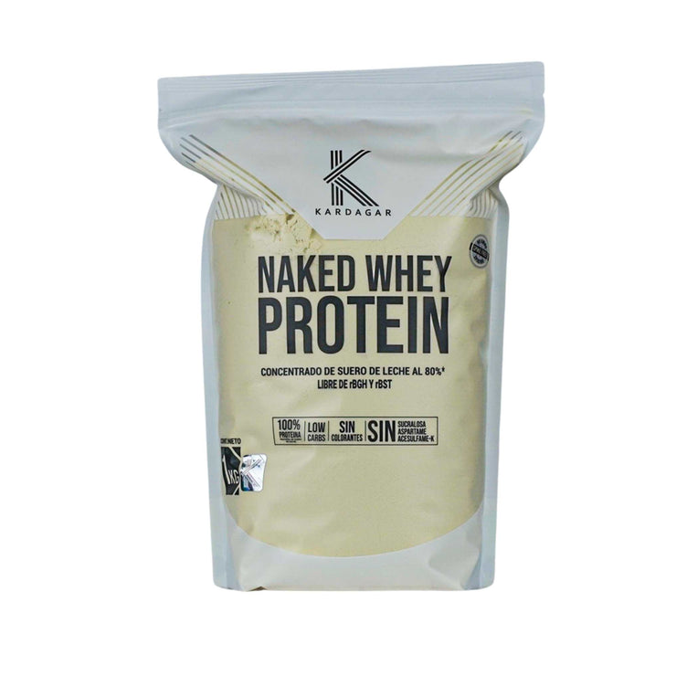 Kardagar Naked Whey Protein – Concentrado de Suero Natural