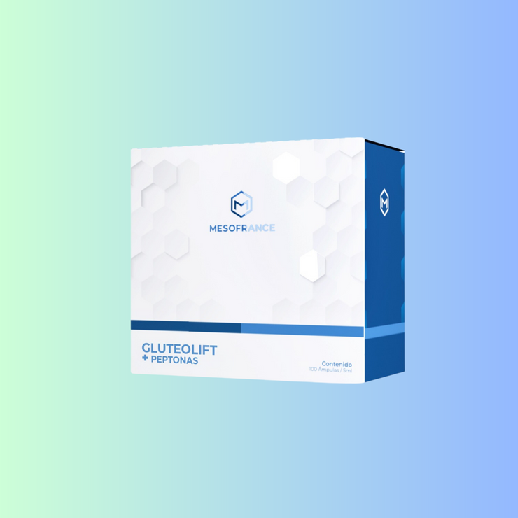Mesofrance Gluteolift + Peptonas - Blíster y Caja Completa | Peptonas para Glúteos